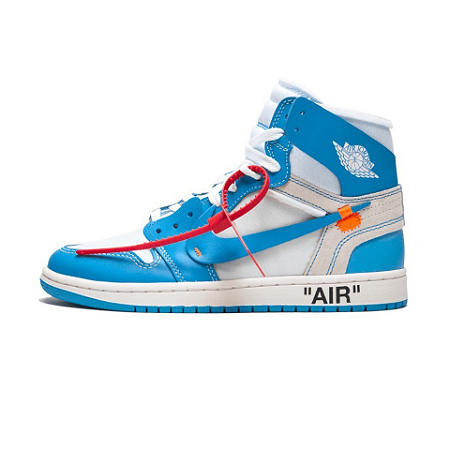 Nike Air Jordan 1 High OG x Off-White "University Blue"