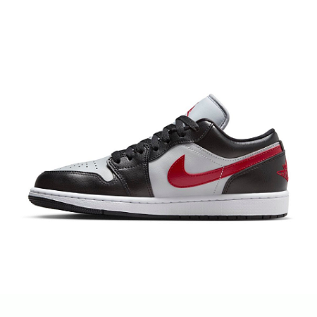 Nike Air Jordan 1 Low "Wolf Grey Gym Red"