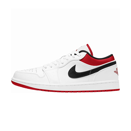 Nike Air Jordan 1 Low "White University Red Black"