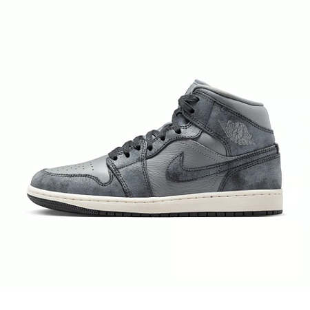 Nike Air Jordan 1 Mid "Distressed Smoke Grey"