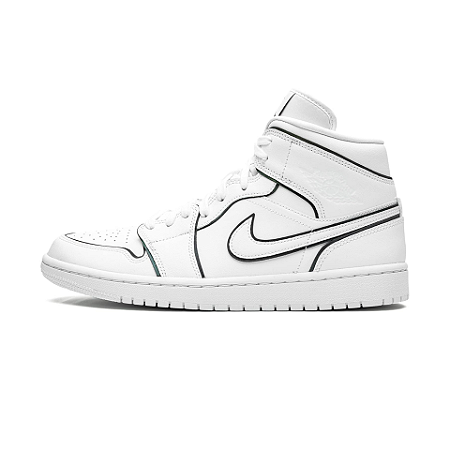 Nike Air Jordan 1 Mid "Iridescent Reflective White"