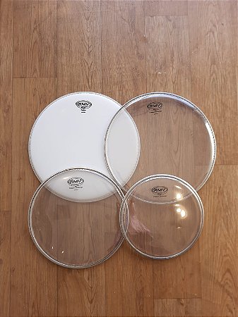 Kit de Peles RMV Classic Performer 10", 12",14" e Coated 14"