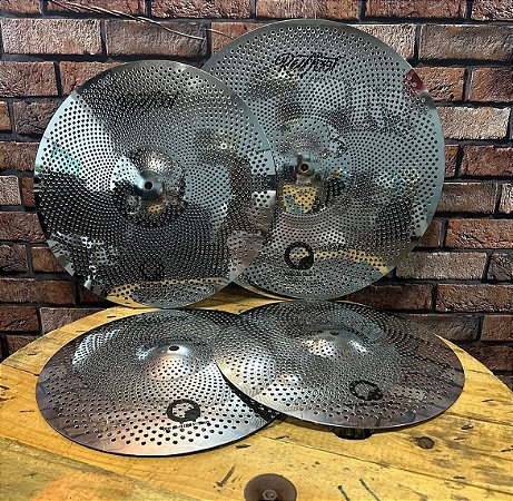 Set de Pratos para Treino Red Foot Quiet