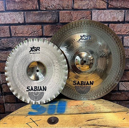 Sabian XSR Fast Stax 13" e 16"