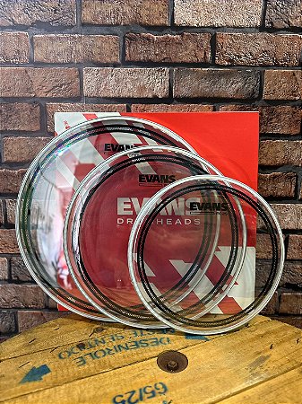 Kit de Peles Evans EC2S Fusion Transparente (10”, 12”, e 14”)