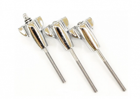 Parafuso Turbo Para Bumbo TW/F Kit com 3 - 7/32mm c/ 92mm com Garra e Arruela