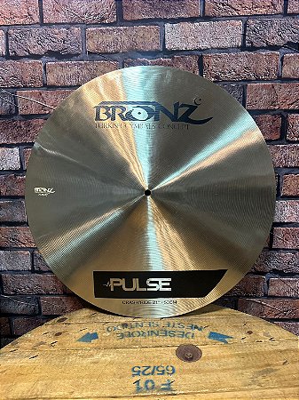Crash Ride Bronz Pulse Traditional 21" - Liga B20
