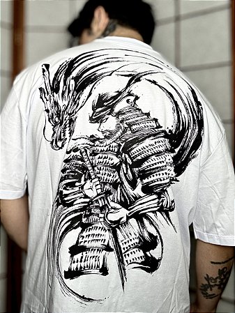 Camiseta Samurai Branca