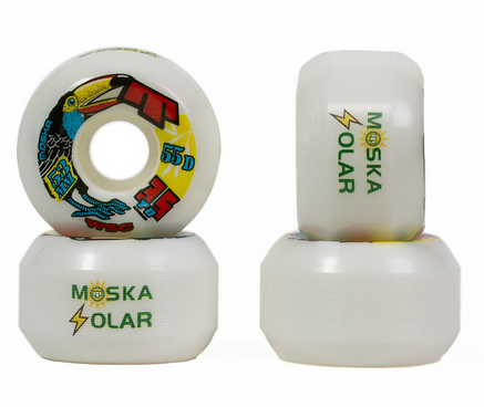 Rodas de skate MOSKA WSC (53mm - Dureza 55D/102A)