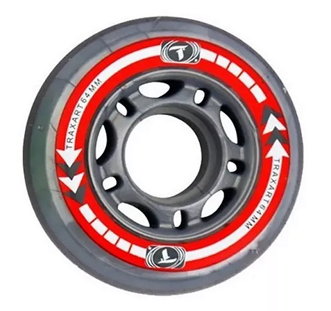 Rodas FITNESS 64mm/78A (jogo com 4 unidades)