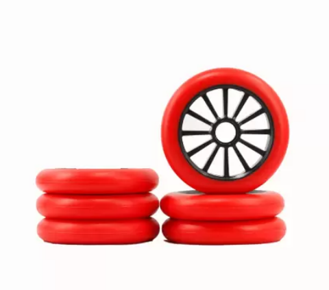 Rodas Hd 125mm 82a Patins E Patinete (kit 6 Unidades)
