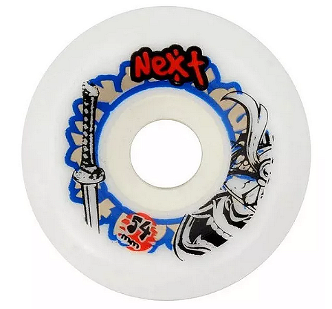 Rodas de skate NEXT 54mm 52D (100A) Cônica - samurai