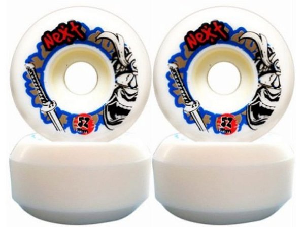 Rodas de skate NEXT 52mm 100A Cônica - Samurai