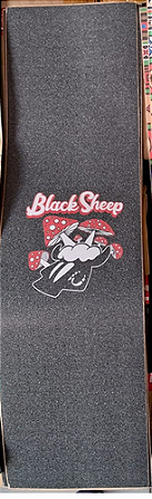 Lixa BLACK SHEEP - emborrachada - microfuros (sem bolha) - ESTAMPA OVELHA