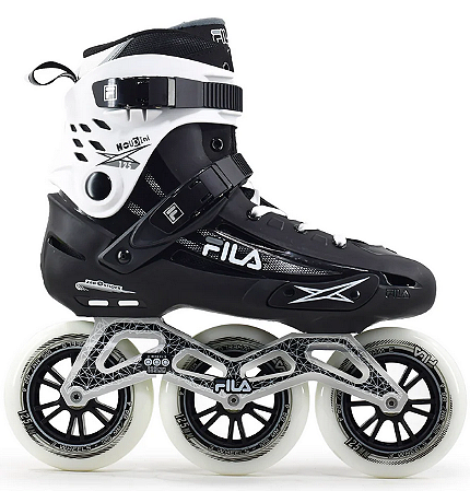 Patins Fila Houdini PRO 125mm Black/White - Abec 9 - LANÇAMENTO