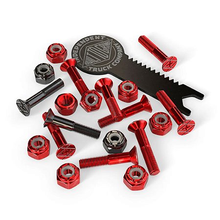 Parafuso de base INDEPENDENT 1" C/ chave Independent ALLEN - colorido