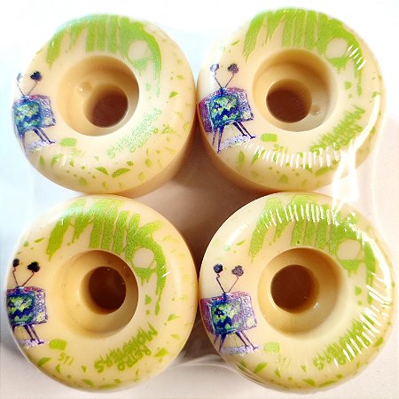 Roda de skate Milk 51mm 101a - Retrô Monsters - Televisãode