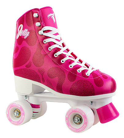 Patins  Quad Jolly Pink V3 - 58mm x 32mm ABEC-7