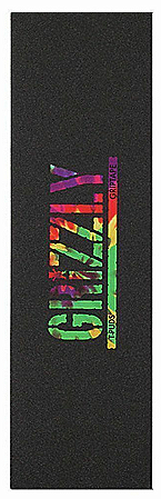 Lixa GRIZZLY - emborrachada - microfuros (sem bolha) - ESTAMPA LOGO colorida