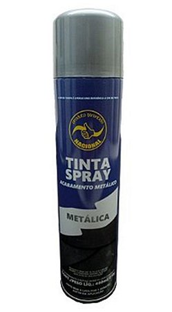 Tinta Spray Prata Nacional 400Ml