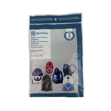 Kit Saco Descartável Original Aspirador Electrolux One Trio