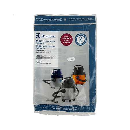 Kit Saco Descartável Original Aspirador Electrolux A10 A13