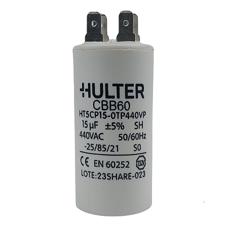 Capacitor Hulter 15Uf 440V