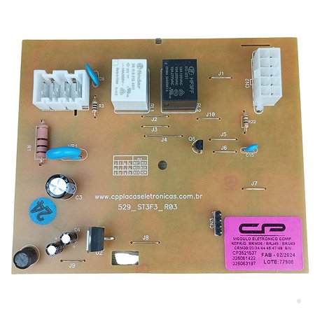 Placa compatível Refrigerador Consul CRM45 Bivolt