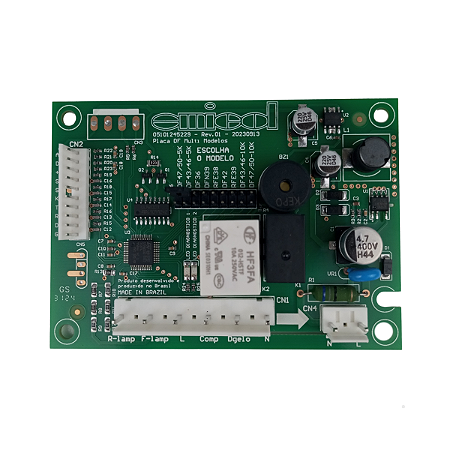 Placa Compatível Refrigerador Electrolux Df42 Bivolt