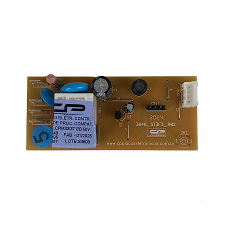 Placa Potência Compatível Refrigerador Consul CRM33 Bivolt