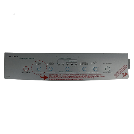 Painel Decorativo Compatível Lavadora Brastemp BWQ22