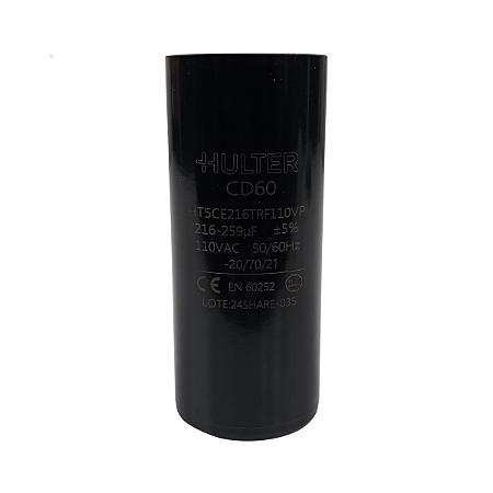 Capacitor Eletrolítico 216/259Uf 110V Hulter