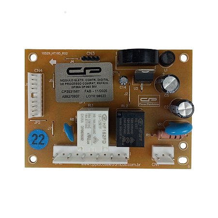 Placa Compatível Refrigerador Electrolux DF36 Bivolt