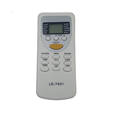 Controle Compatível Ar Condicionado Komeco York Rheem LE-7431