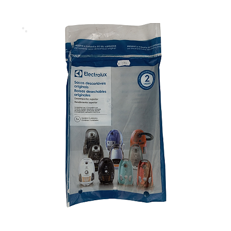 Kit Saco Descartável Original Aspirador Electrolux Airmaxx