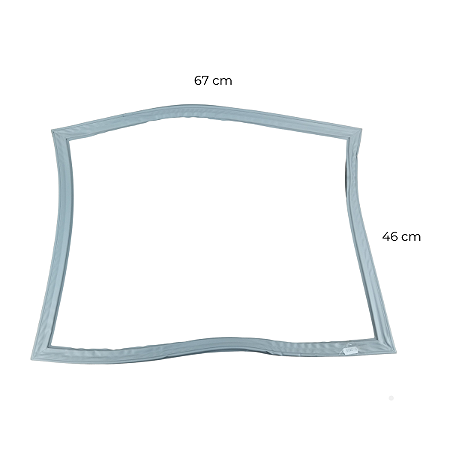 Gaxeta 46 X 67 Encaixe Brastemp Crm45 Brm48 Brm47 Brq47 Crd45 Brm44