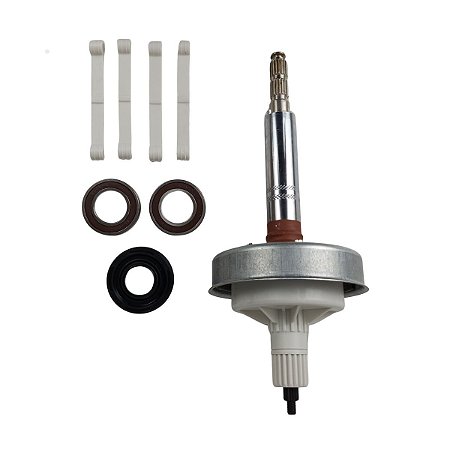 Kit Mecanismo Eixo Curto Compatível Lavadora Brastemp