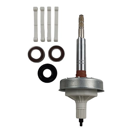Kit Mecanismo Eixo Longo Compatível Lavadora Brastemp Consul