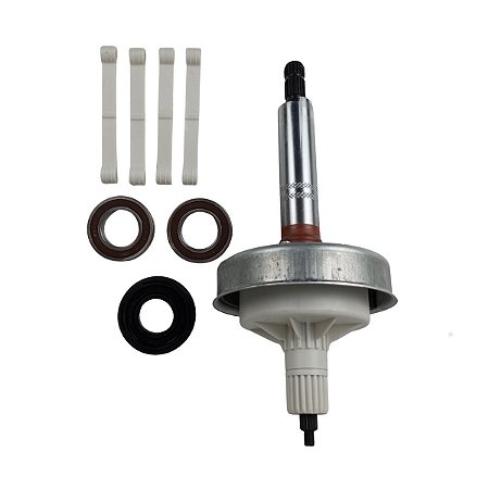 Kit Mecanismo Eixo Mini Compatível Lavadora Brastemp Consul