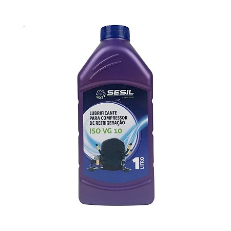 Óleo Sintético Compressor Refrigerador ISO VG 10 1L Sesil