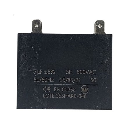 Capacitor 7Uf 550V Motor Ventilador