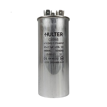 Capacitor 45+2.5Uf 440V Hulter