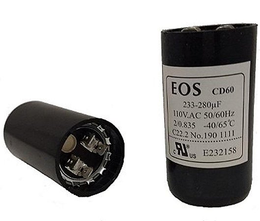 Capacitor Eletrolítico 233/280 Uf 110V