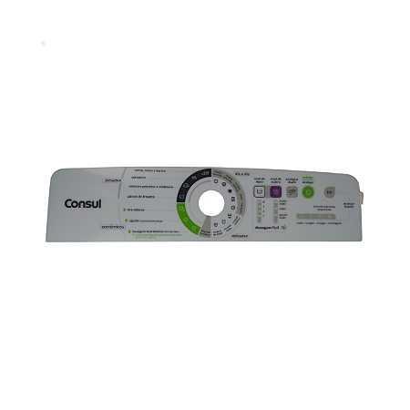 Painel Decorativo Original Lavadora Consul CWE15 CWL16