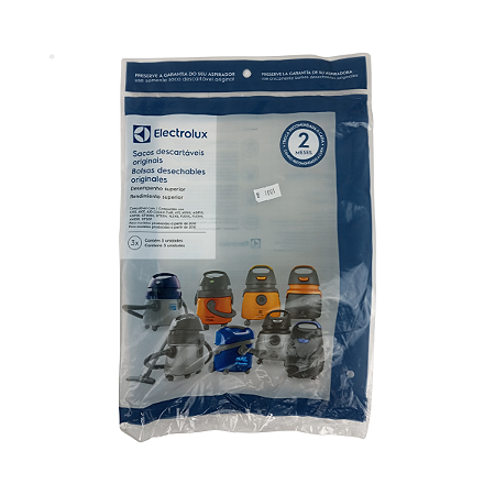 Kit Saco Descartável Original Aspirador Electrolux A10 GT20