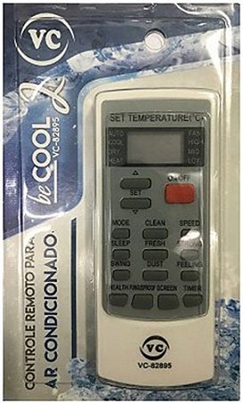 Controle Ar Condicionado Elgin Vc82895