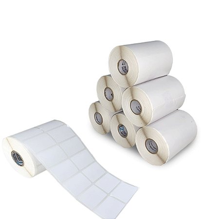 5 Rolos Etiqueta Térmica 40x25 2 Colunas E-commerce Produto