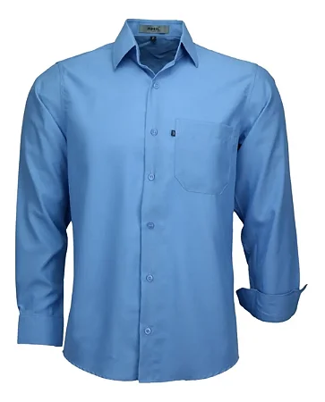 Camisa social manga curta