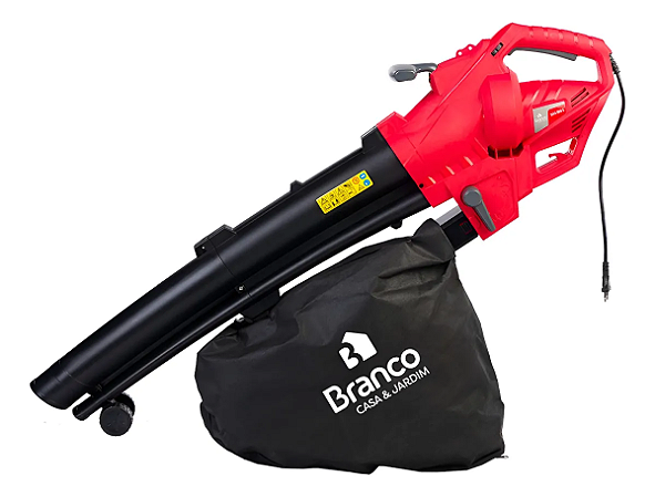 Soprador Aspirador Elétrico Branco BSA 800c 220V
