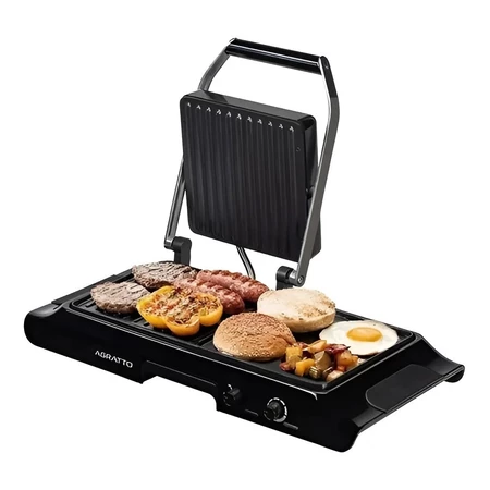 Grill Elétrico com Prensa GDG-02 1600W Agratto